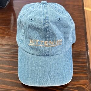 Kittenish Light Blue Denim Hat
